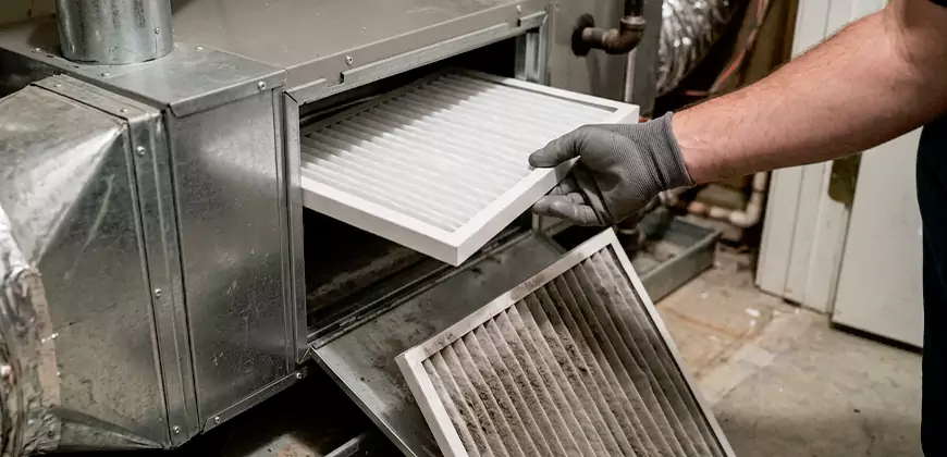 Window and Split Unit Filter Cleaning in Richardson