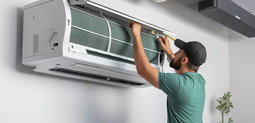 Bathroom and Small Space Ductless Installation in Richardson